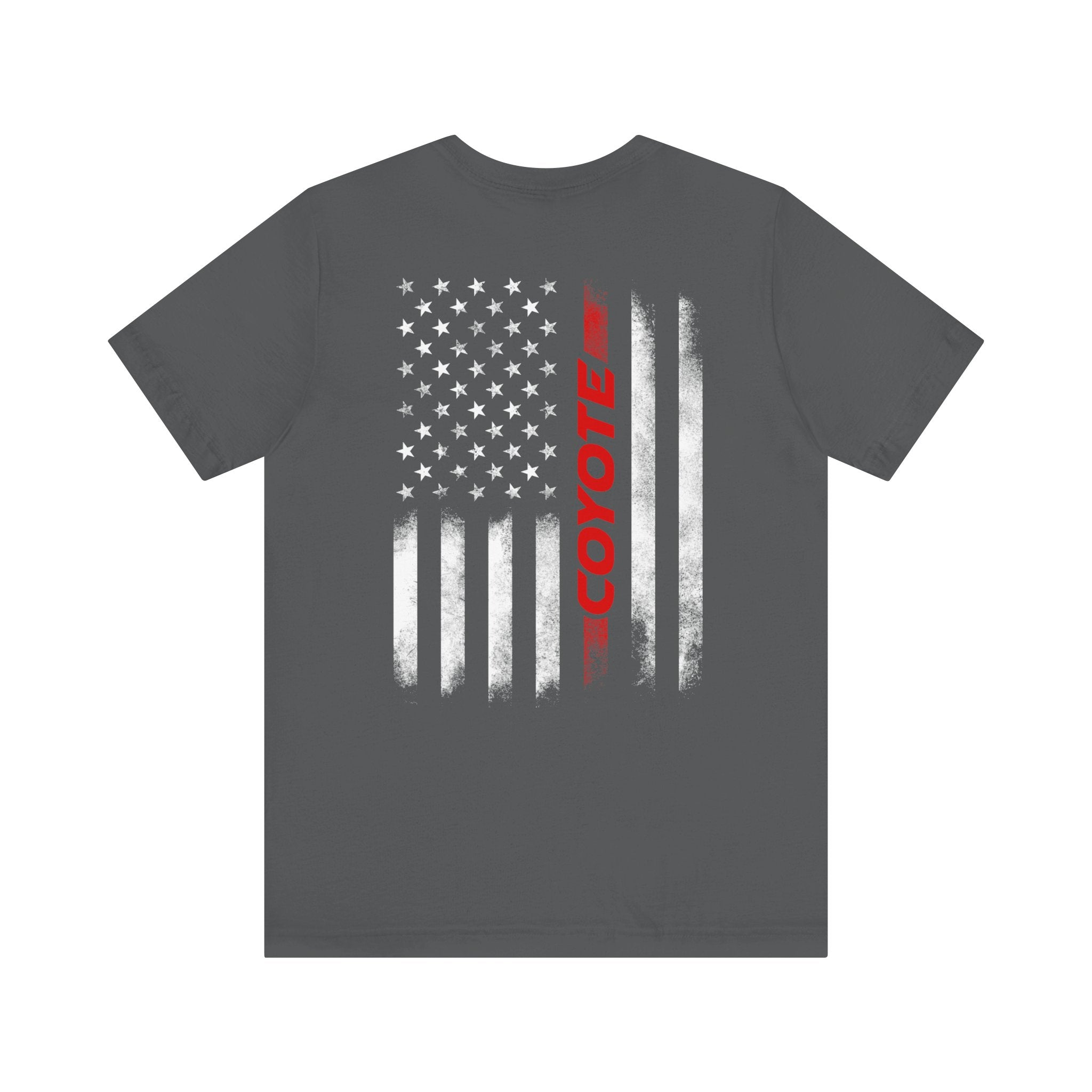 American Flag Coyote Tee (Red) - 5ohNation