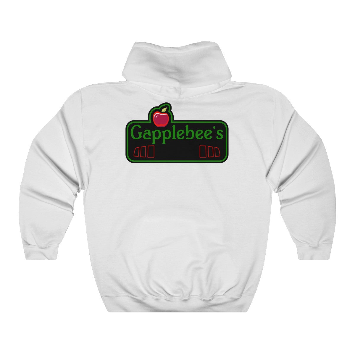 s197 Gapplebee's Pull Over Hoodie (Back Design) - 5ohNation