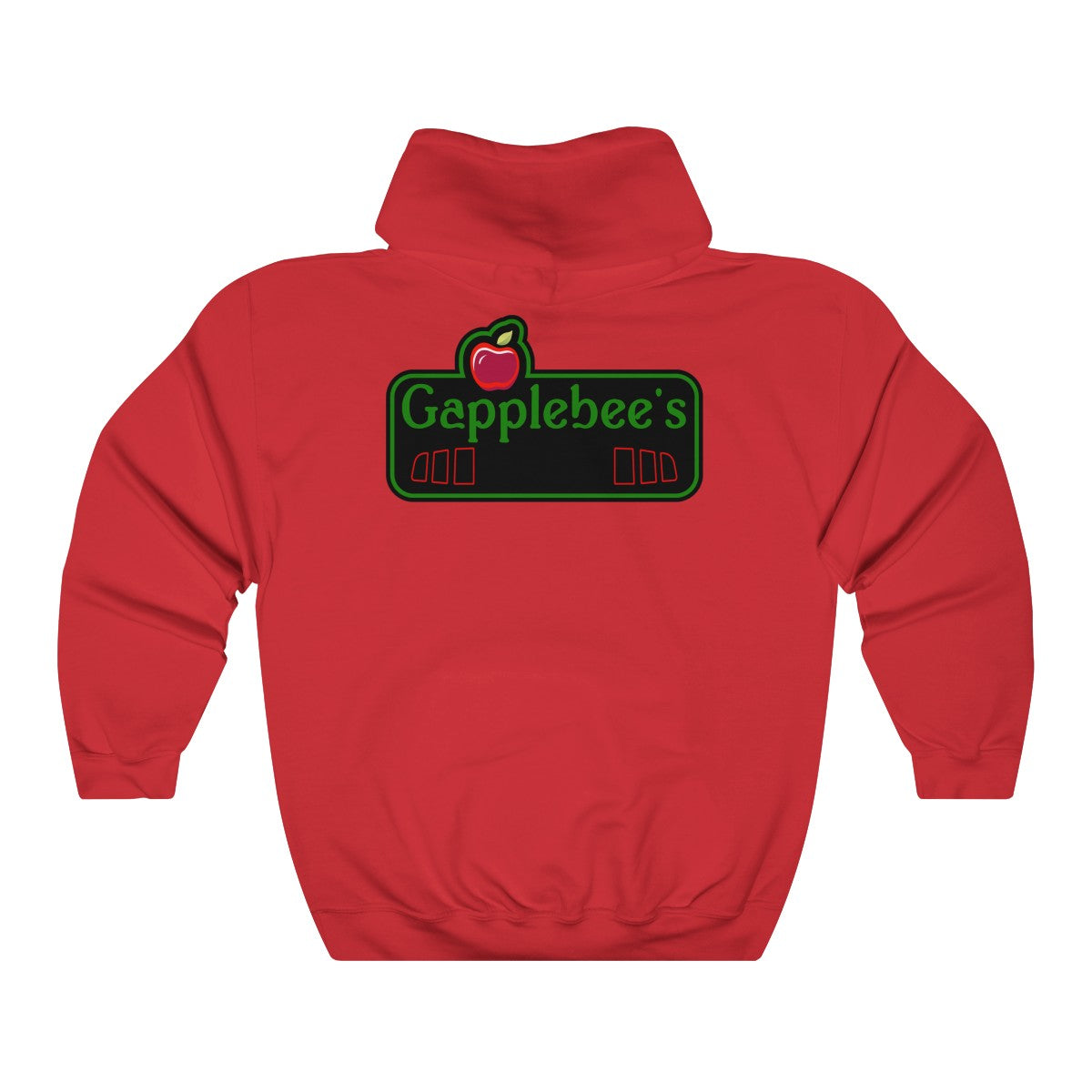 s197 Gapplebee's Pull Over Hoodie (Back Design) - 5ohNation