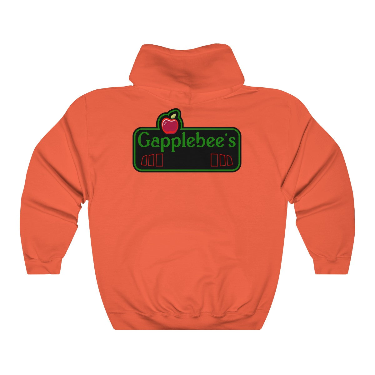 s197 Gapplebee's Pull Over Hoodie (Back Design) - 5ohNation