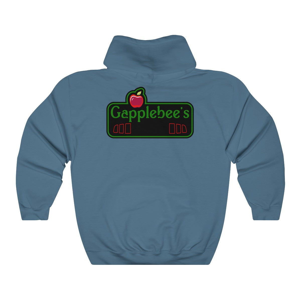 s197 Gapplebee's Pull Over Hoodie (Back Design) - 5ohNation