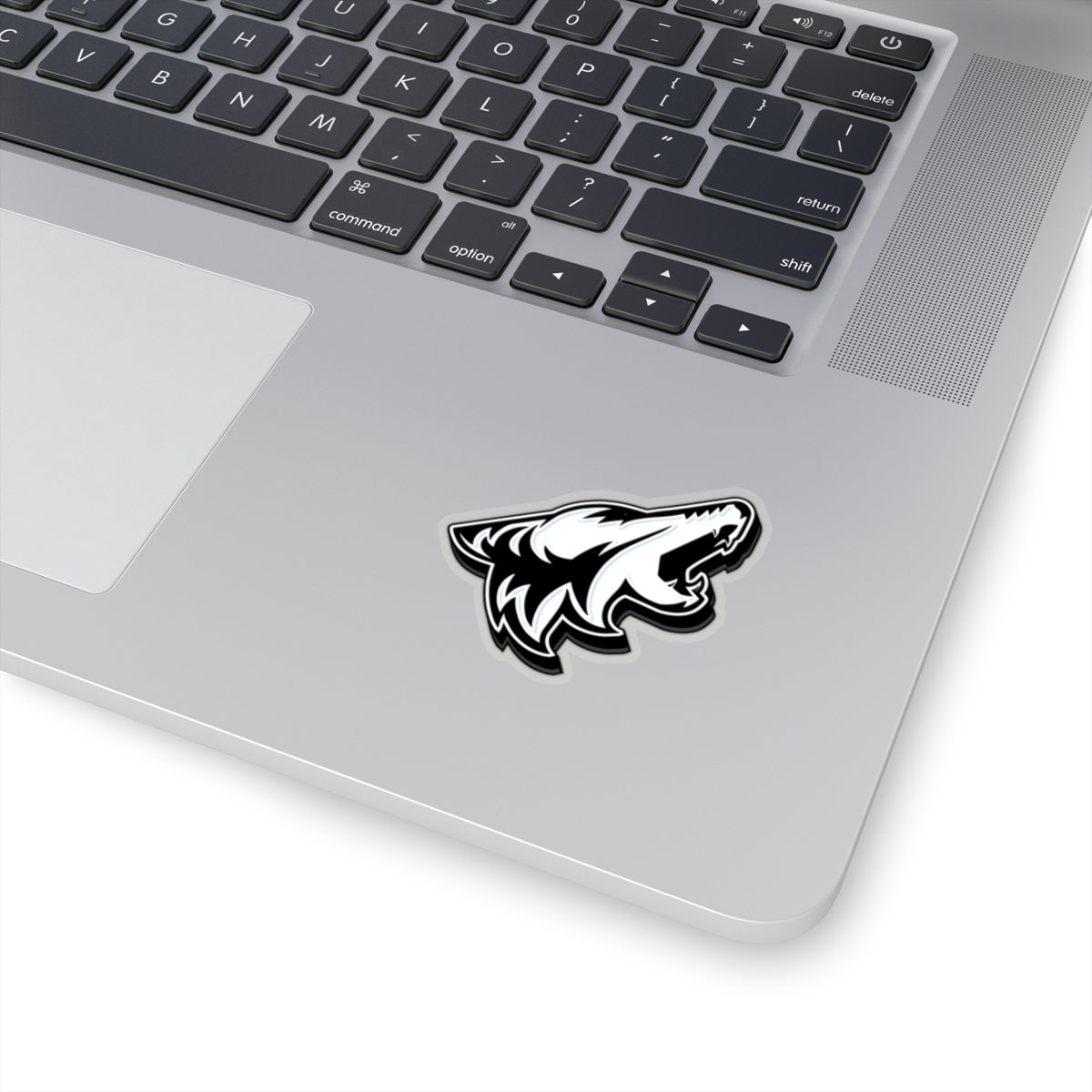 Oxford White Coyote Sticker 3D - 5ohNation