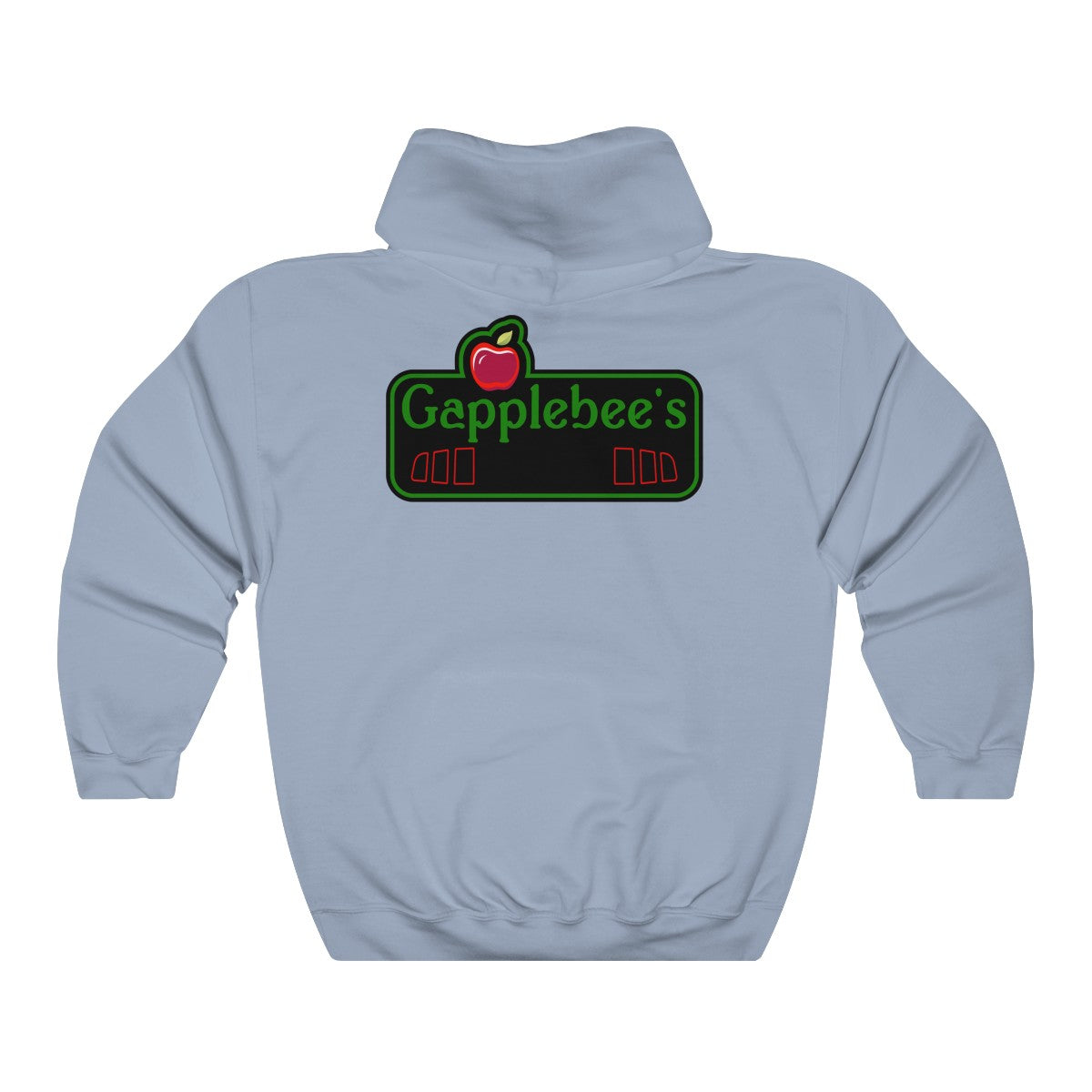 s197 Gapplebee's Pull Over Hoodie (Back Design) - 5ohNation