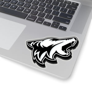 Oxford White Coyote Sticker 3D - 5ohNation