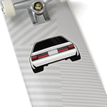 88-93 Notchback White Sticker (Rear) - 5ohNation