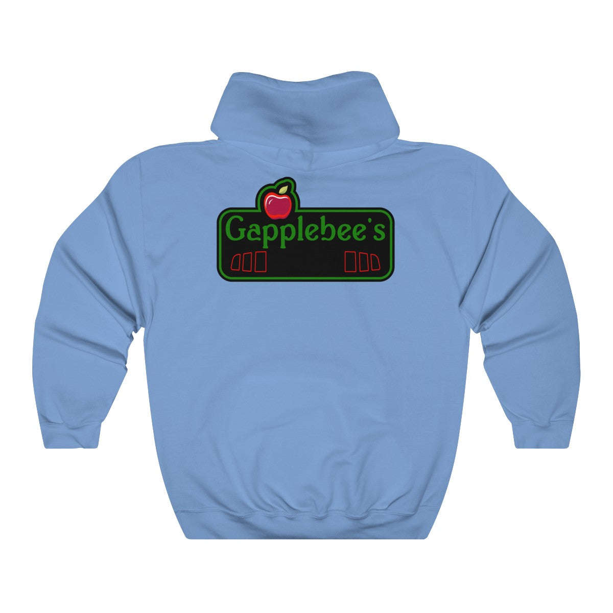 s197 Gapplebee's Pull Over Hoodie (Back Design) - 5ohNation