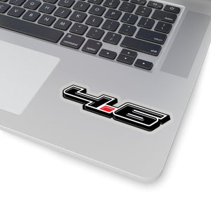 4.6 Sticker 3D (Black) - 5ohNation