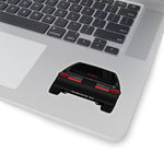 87-93 Black Hatchback Sticker (Rear) - 5ohNation