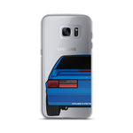 87-93 Blue Hatchback Samsung Case (Rear) - 5ohNation