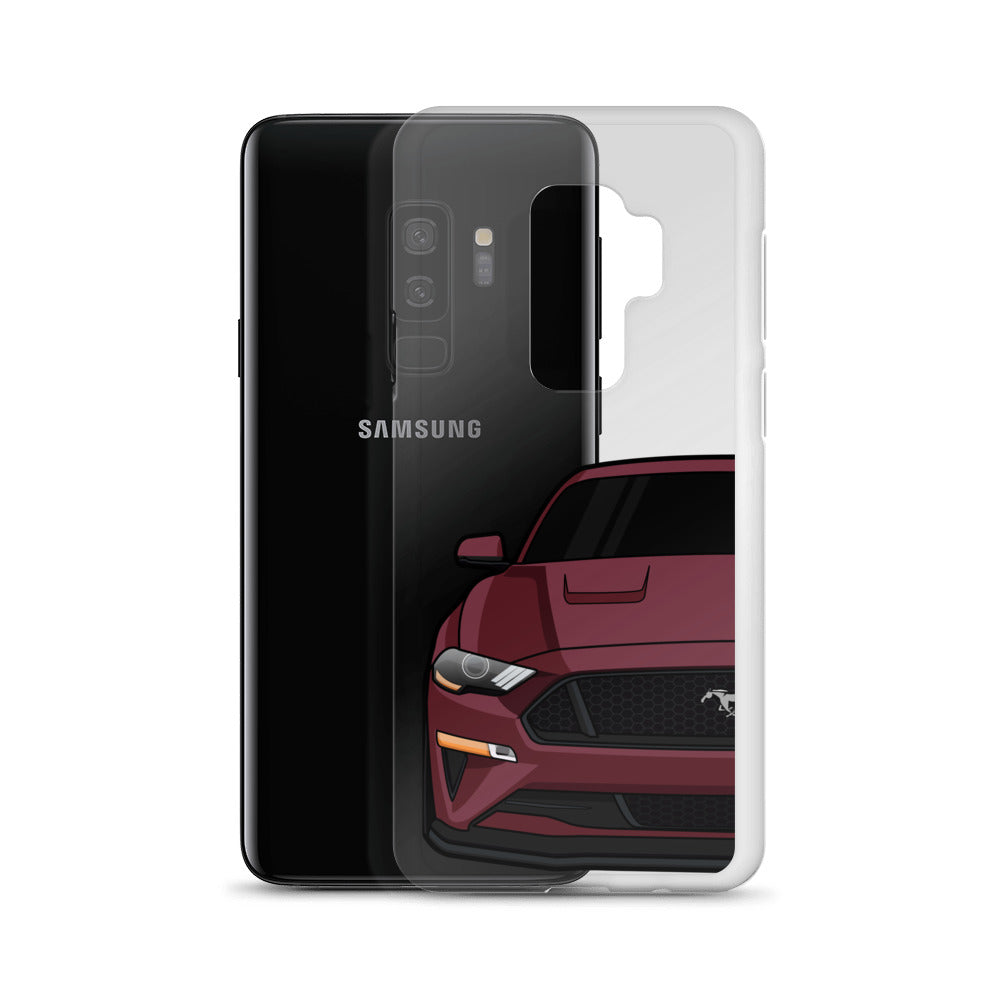 2018-19 Royal Crimson Samsung Case (Front) - 5ohNation