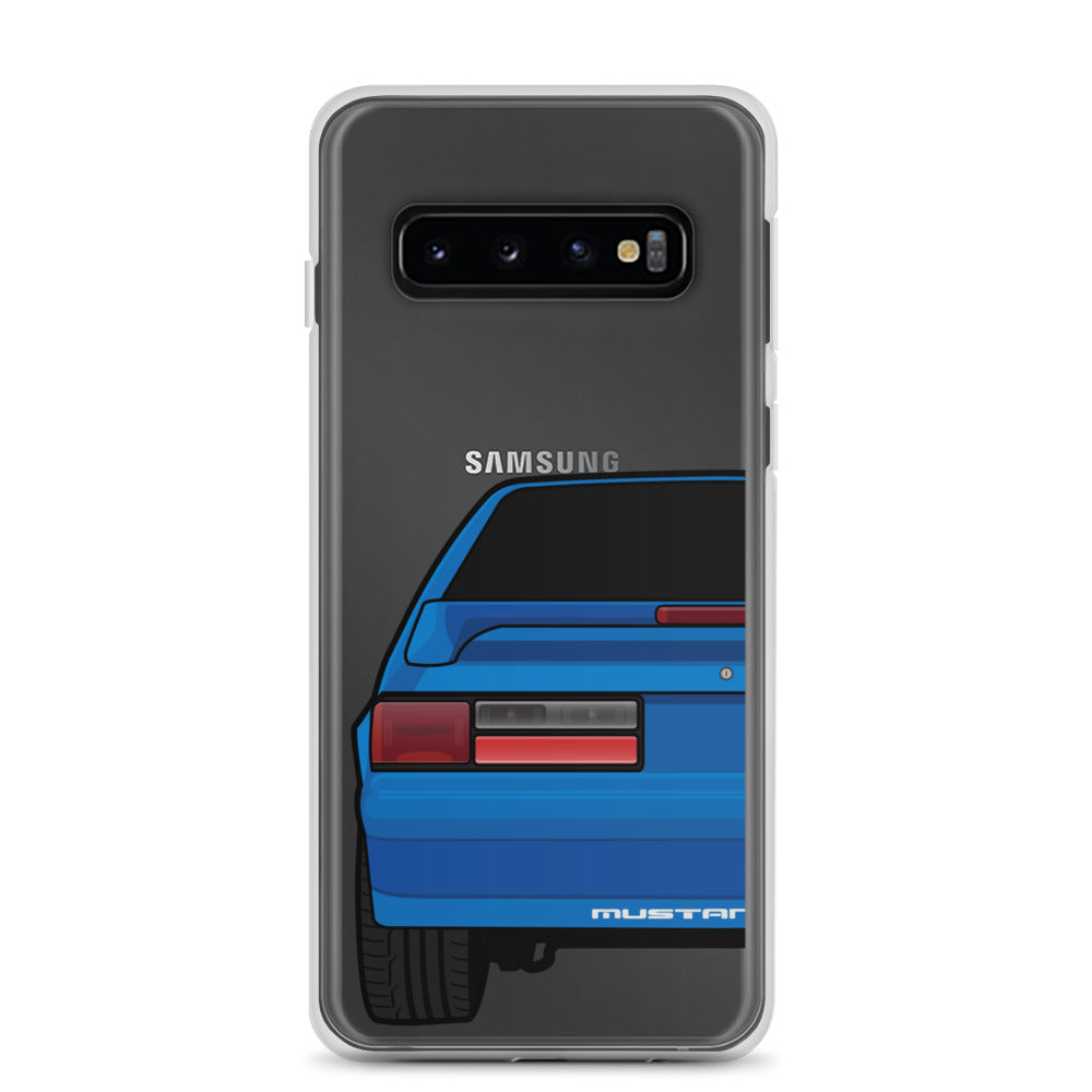 87-93 Blue Hatchback Samsung Case (Rear) - 5ohNation