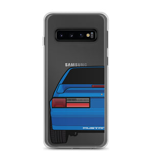 87-93 Blue Hatchback Samsung Case (Rear) - 5ohNation