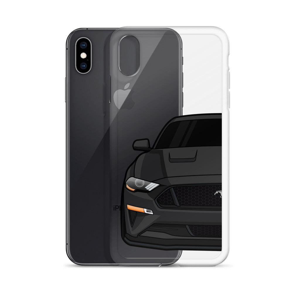 2018-19 Shadow Black iPhone Case (Front) - 5ohNation