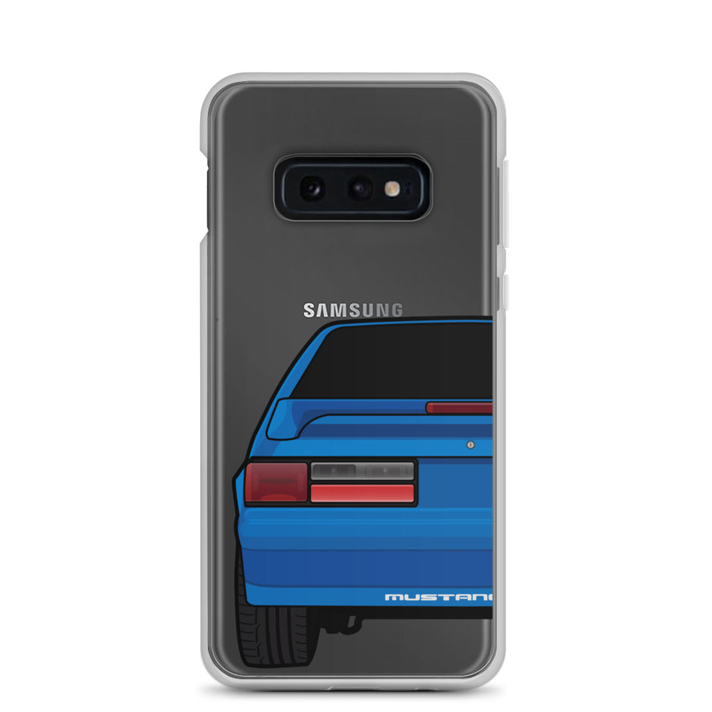 87-93 Blue Hatchback Samsung Case (Rear) - 5ohNation