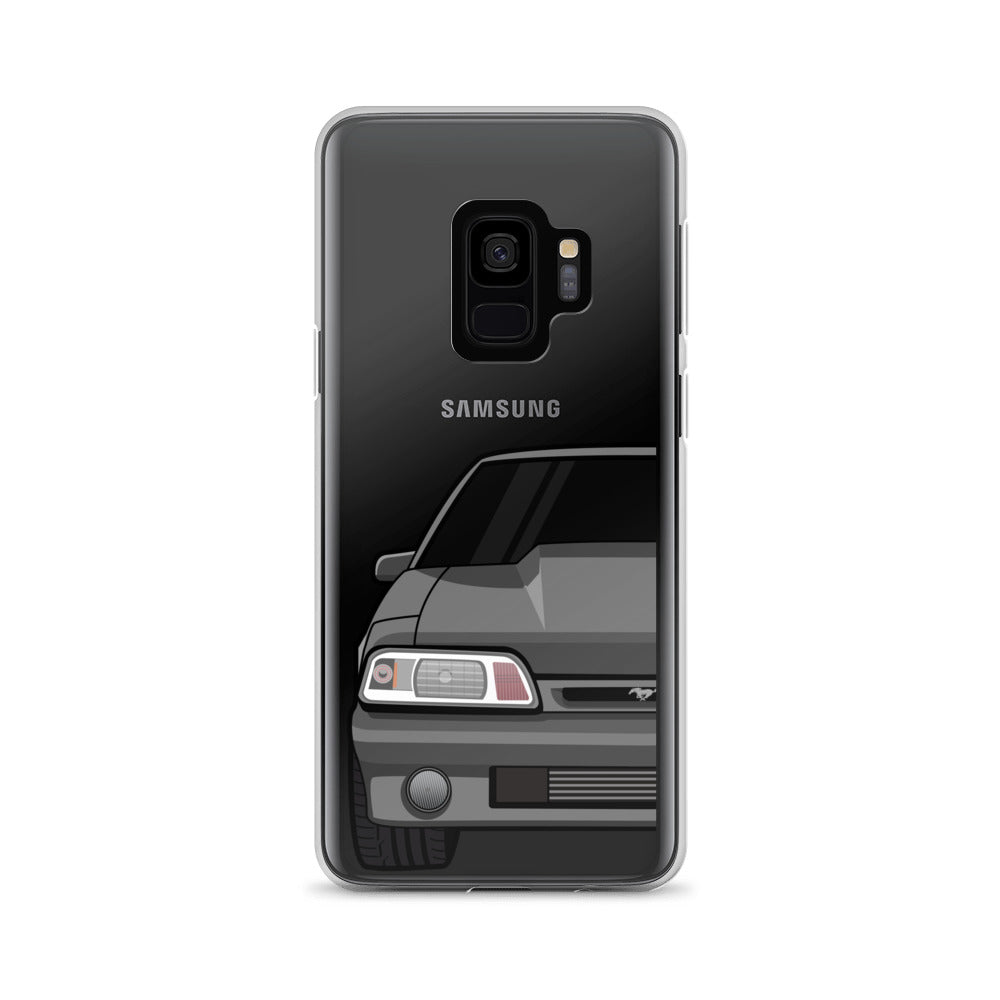 87-93 Gray Foxbody Samsung Case (Front) - 5ohNation