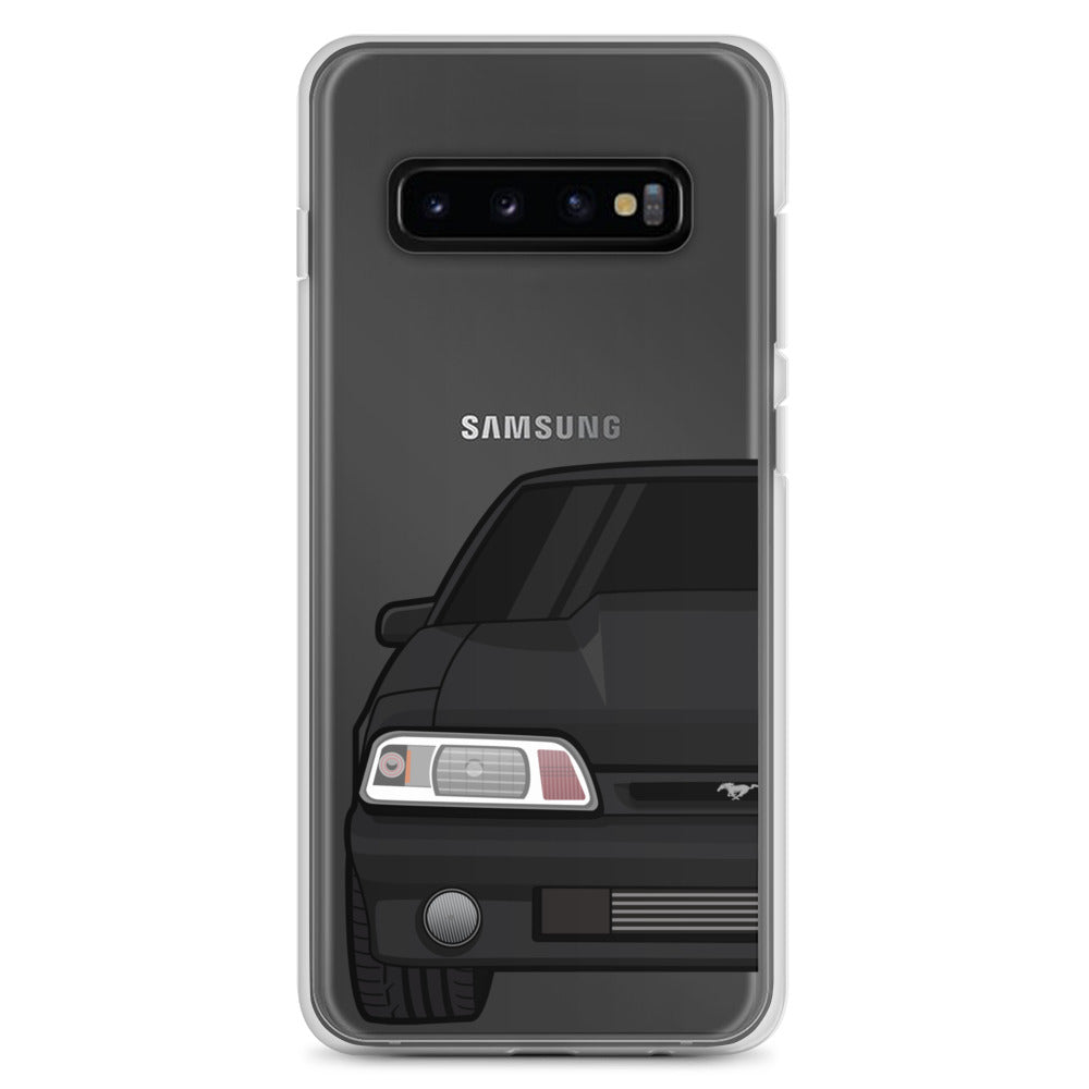 87-93 Black Foxbody Samsung Case (Front) - 5ohNation
