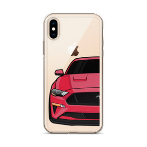 2018-19 Ruby Red iPhone Case (Front) - 5ohNation