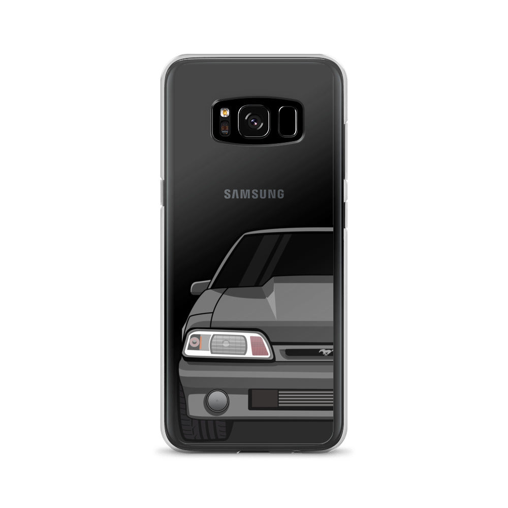 87-93 Gray Foxbody Samsung Case (Front) - 5ohNation