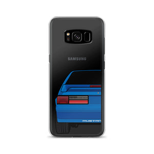 87-93 Blue Hatchback Samsung Case (Rear) - 5ohNation