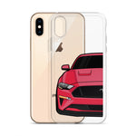 2018-19 Ruby Red iPhone Case (Front) - 5ohNation