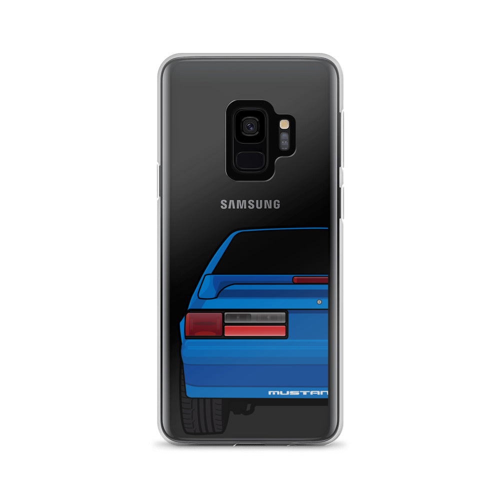 87-93 Blue Hatchback Samsung Case (Rear) - 5ohNation