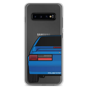 87-93 Blue Hatchback Samsung Case (Rear) - 5ohNation