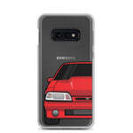 87-93 Red Foxbody Samsung Case (Rear) - 5ohNation