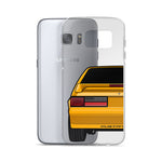87-93 Orange Hatchback Samsung Case (Rear) - 5ohNation