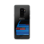 87-93 Blue Hatchback Samsung Case (Rear) - 5ohNation