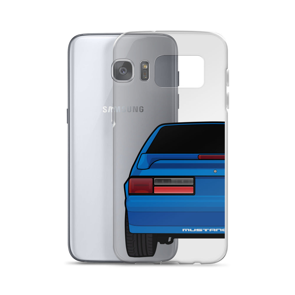 87-93 Blue Hatchback Samsung Case (Rear) - 5ohNation