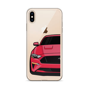 2018-19 Ruby Red iPhone Case (Front) - 5ohNation