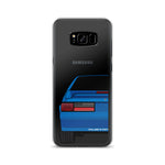 87-93 Blue Hatchback Samsung Case (Rear) - 5ohNation