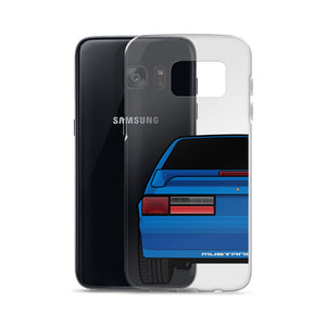 87-93 Blue Hatchback Samsung Case (Rear) - 5ohNation