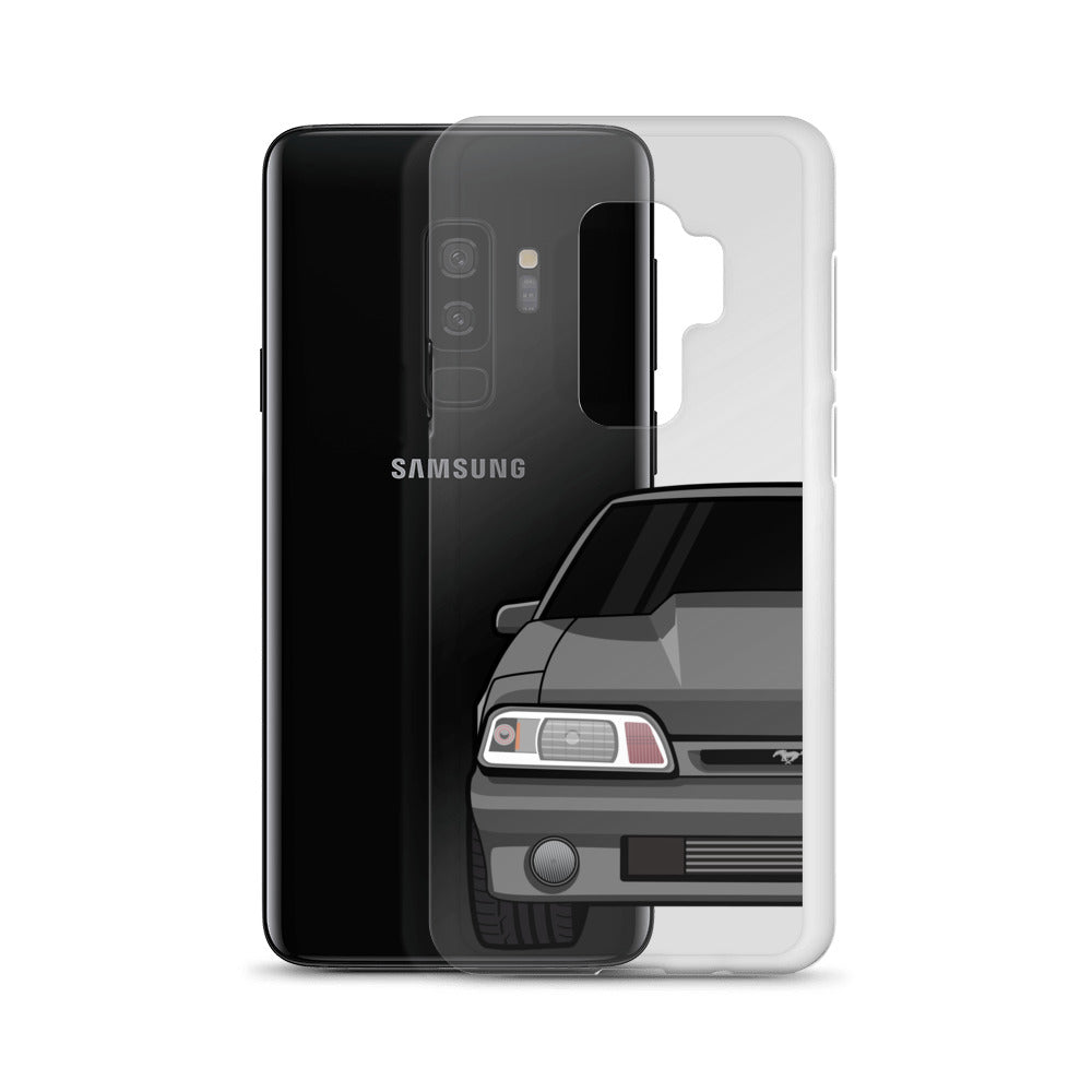 87-93 Gray Foxbody Samsung Case (Front) - 5ohNation