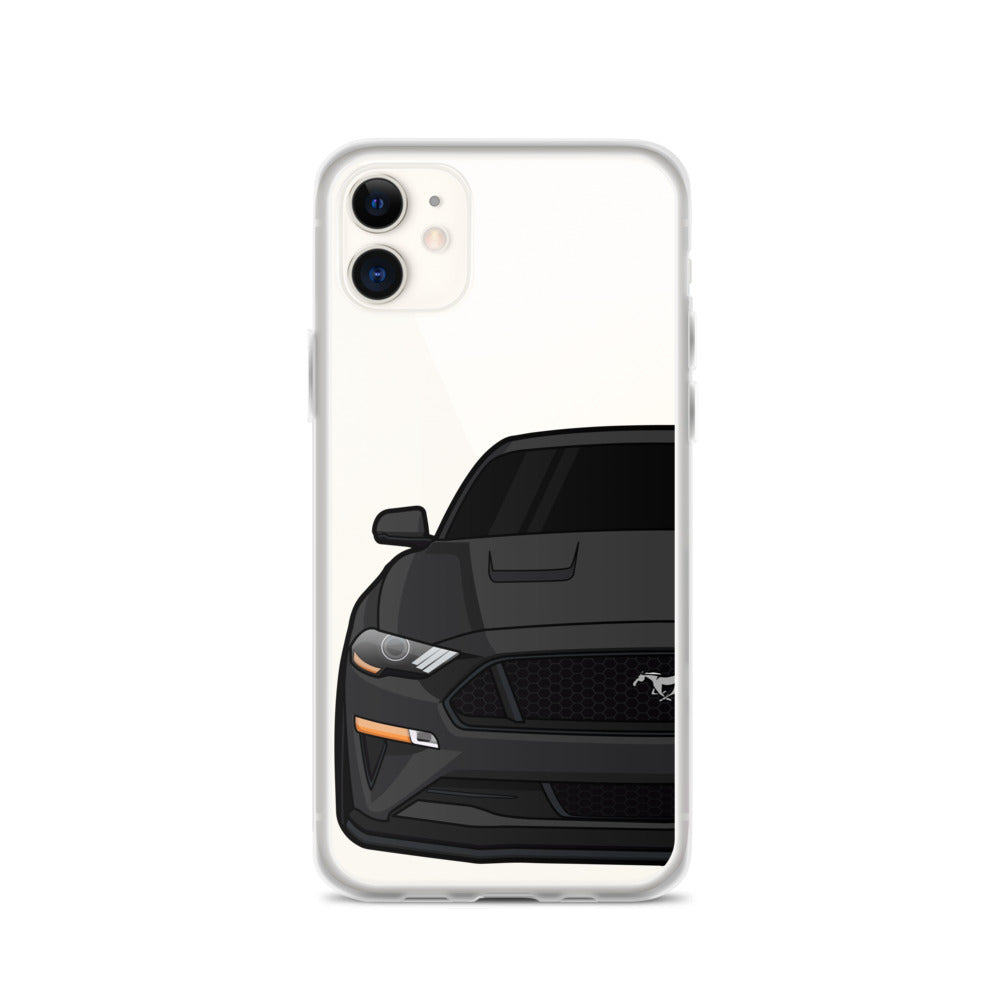 2018-19 Shadow Black iPhone Case (Front) - 5ohNation