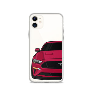 2018-19 Ruby Red iPhone Case (Front) - 5ohNation