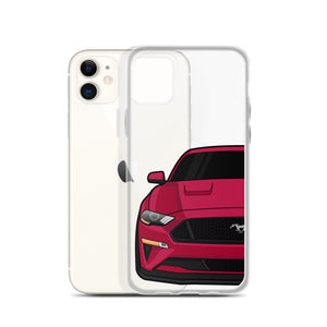 2018-19 Ruby Red iPhone Case (Front) - 5ohNation