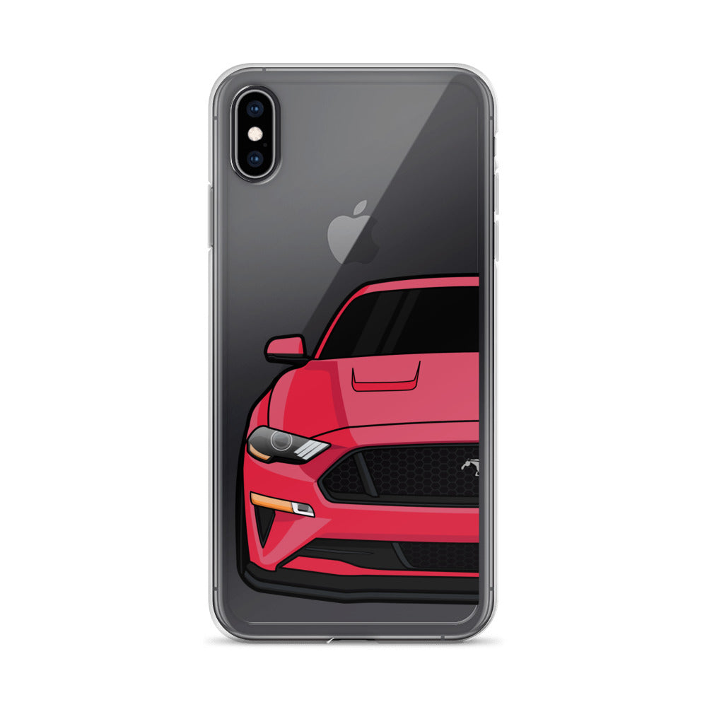 2018-19 Ruby Red iPhone Case (Front) - 5ohNation