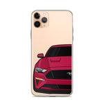 2018-19 Ruby Red iPhone Case (Front) - 5ohNation