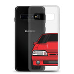 87-93 Red Foxbody Samsung Case (Rear) - 5ohNation