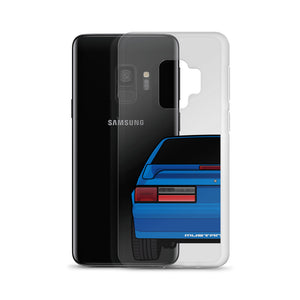 87-93 Blue Hatchback Samsung Case (Rear) - 5ohNation