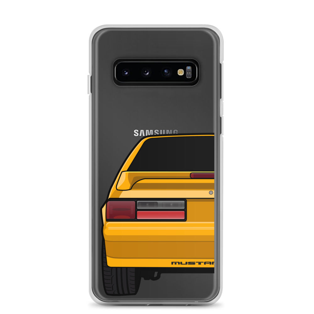 87-93 Orange Hatchback Samsung Case (Rear) - 5ohNation