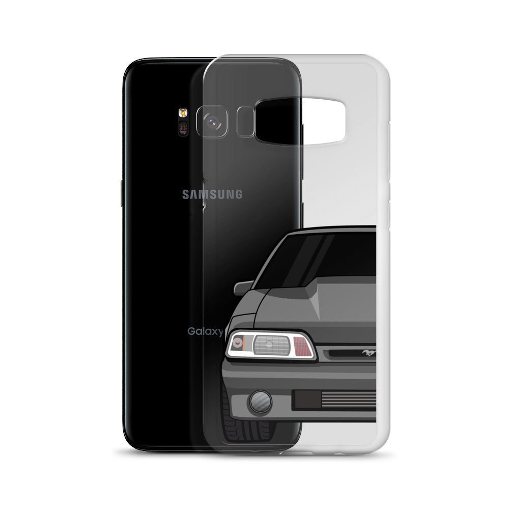 87-93 Gray Foxbody Samsung Case (Front) - 5ohNation