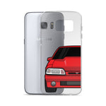 87-93 Red Foxbody Samsung Case (Rear) - 5ohNation