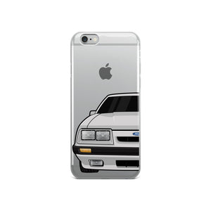 79-86 4 Eye Silver iPhone Case (Front) - 5ohNation